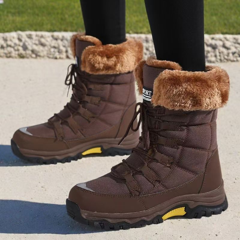 Women'S Shoes Hike - Winterbarefootlaarzen voor dames, winterse sneeuwlaarzen voor