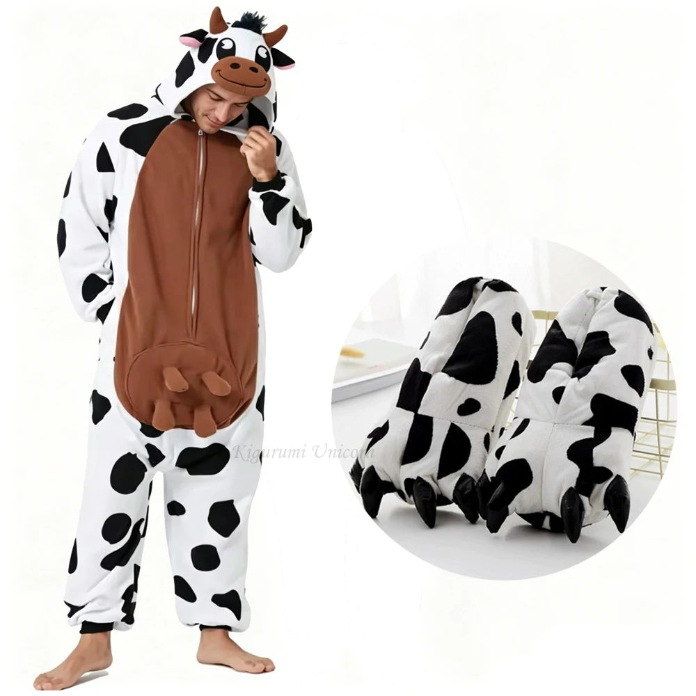 Women Shoes Xxl - Koe Dieren Kigurumi Eenhoorn Pyjama Halloween