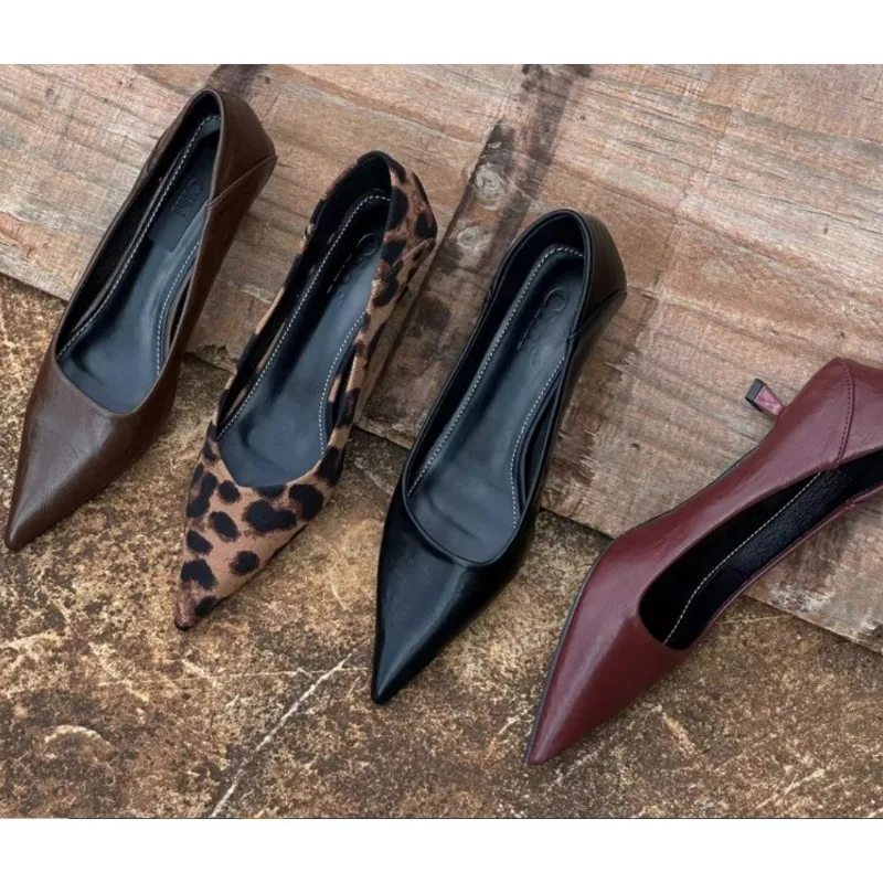 Women'S Shoes Quality - 2024 Vrouwen Sexy Hoge Hakken Bordeaux