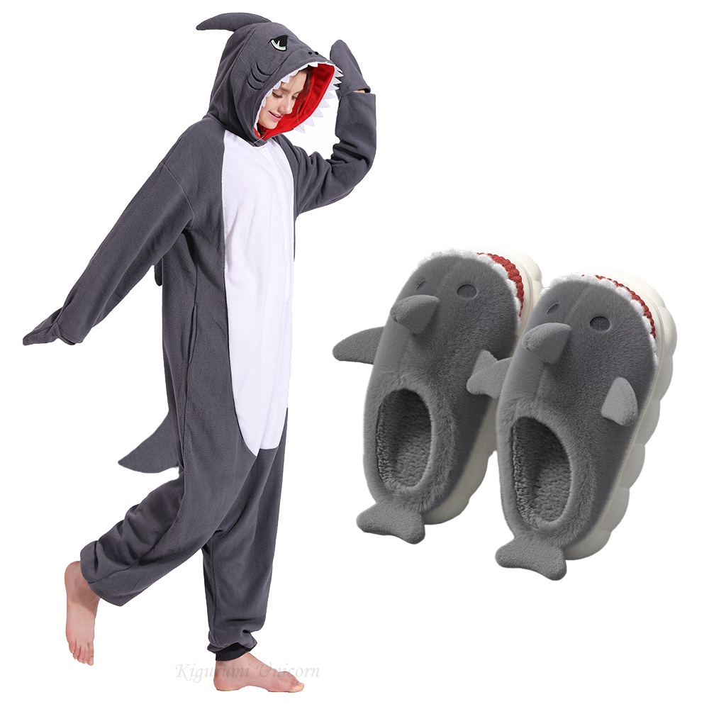 Women Shoes Xxl - Winterfeest Fleece Onesie Volwassen Fleece Grijze