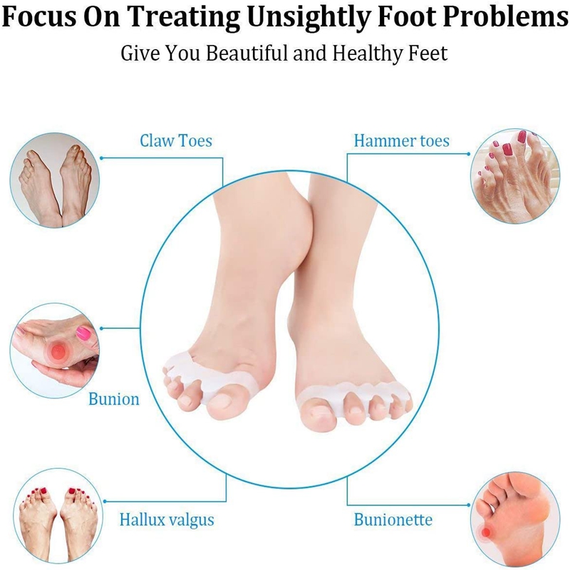 1 paar siliconen teenafscheide - Women'S Shoes For Bunions recensie en prijs