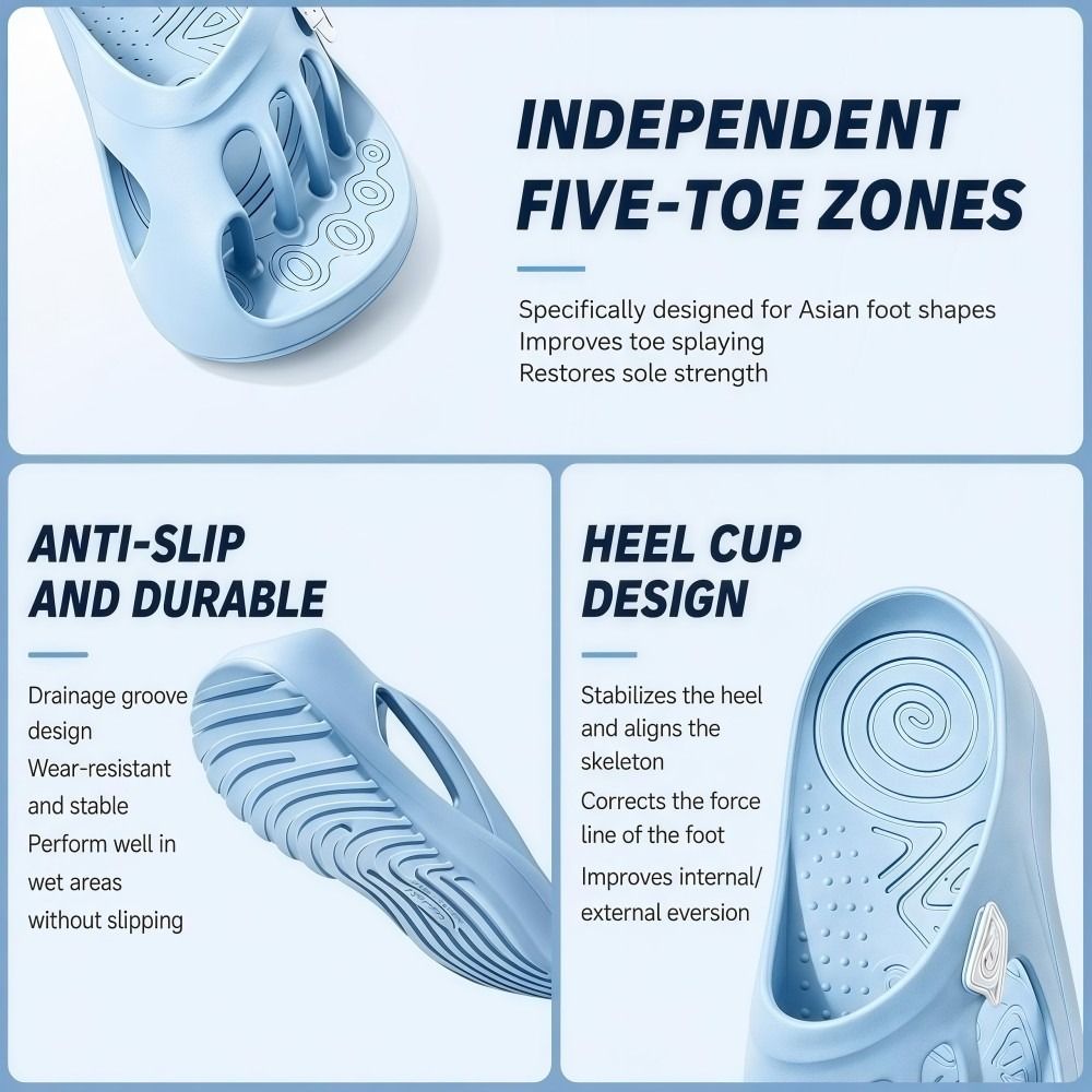 EVA Vijfteen Teen Slippers Ant - Women'S Shoes For Bunions recensie en prijs