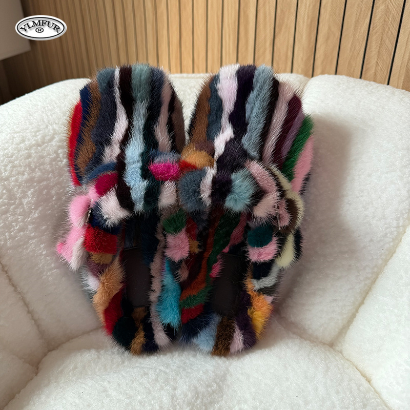 Nieuwe Luxe Mink Fur Slippers  - Women'S Shoes For Flat Feet recensie en prijs