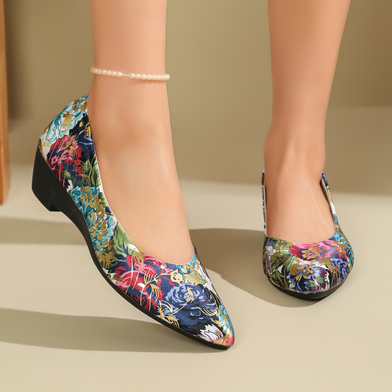 Dames Pumps met Bloemenprint e - Women Shoes Xxl recensie en prijs