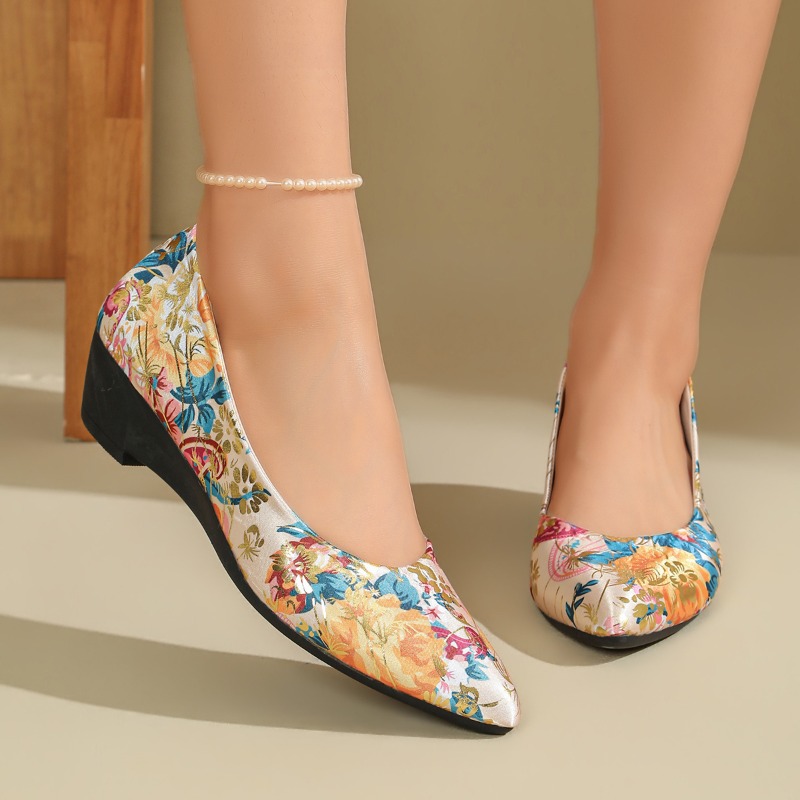 Dames Pumps met Bloemenprint e - Women Shoes Xxl recensie en prijs