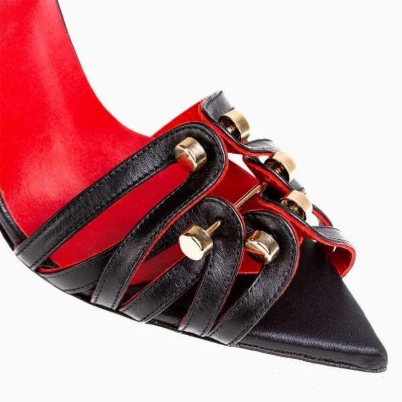 Romeinse riem slanke hoge hakk - Wide Fit Heels recensie en prijs