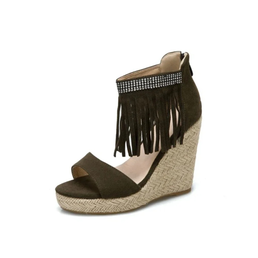 Vrouwen Sandalen Nieuwe Collec - Wide Fit Heels recensie en prijs